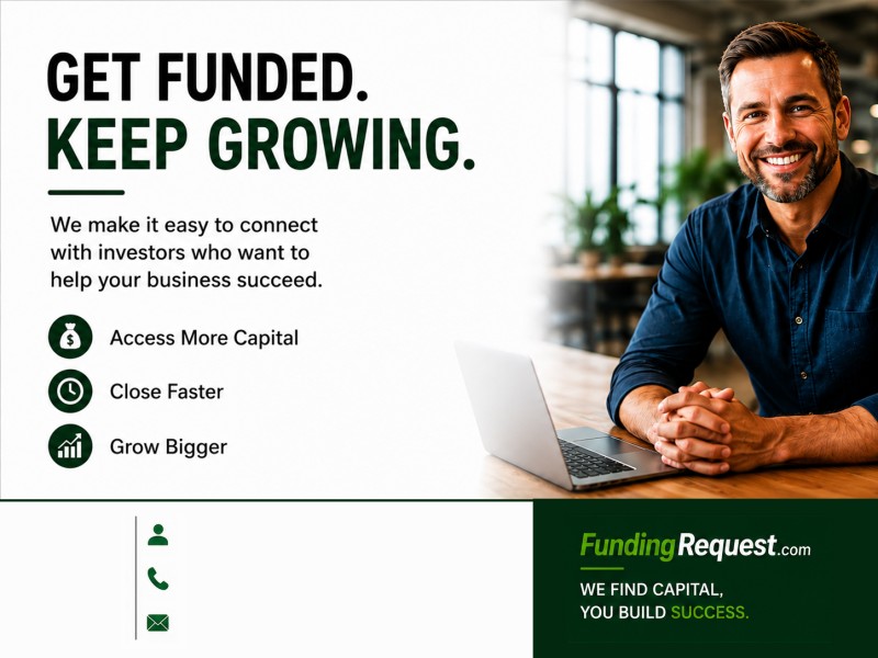 Get Funded. Keep Growing.