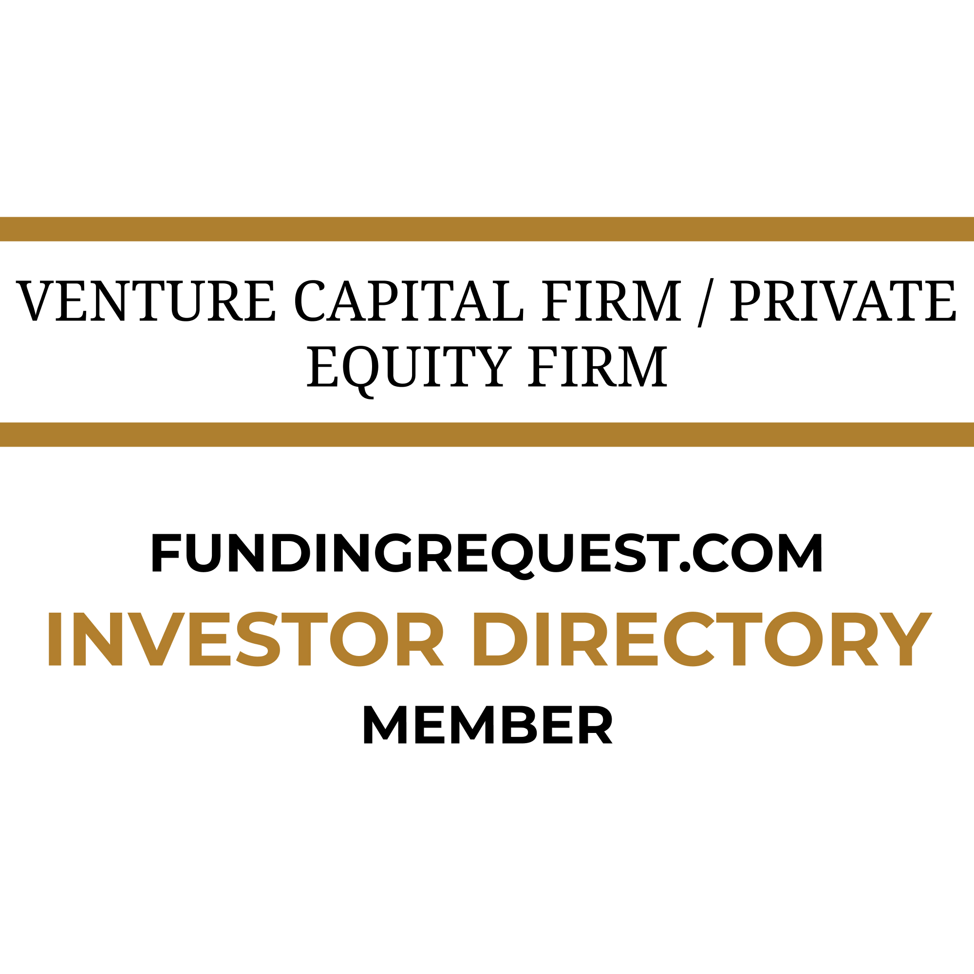 Venture Capital Firms / Private Equity Firms